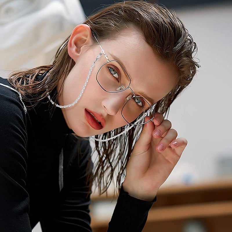 ONESING 4 Pcs Eyeglass Chains for Women Eyeglasses String Holder Glasses Strap Eyewear Chain Glasses Cord Lanyard Gift - Image 4